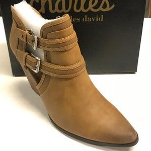 CHARLES by Charles David Naval Booties